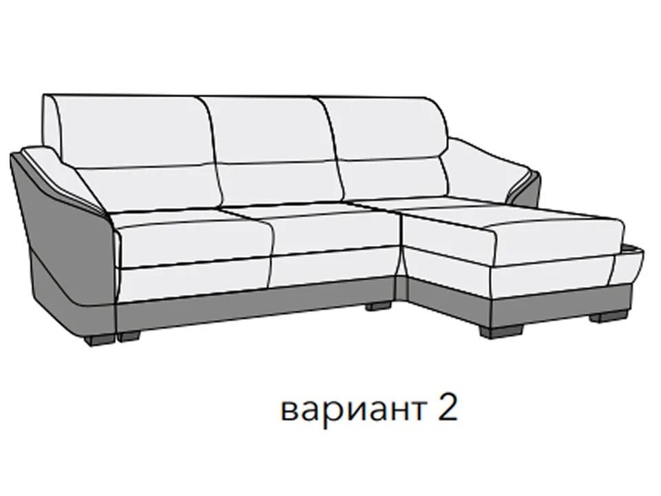 Диван Берг угловой 251 см — отличительные особенности данной модели, фото 7