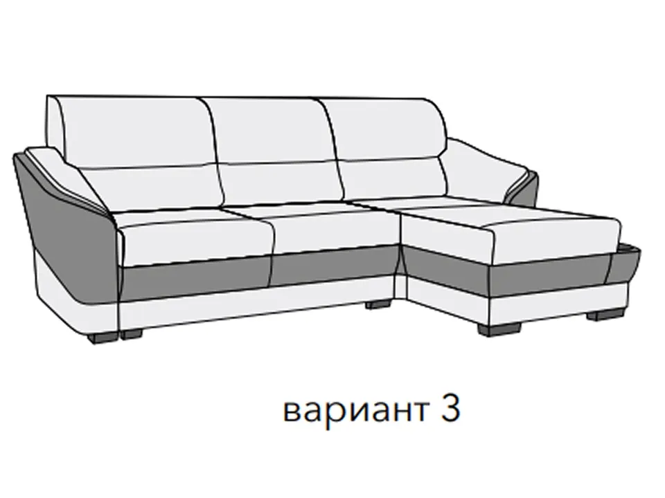 Диван Берг угловой 251 см — отличительные особенности данной модели, фото 8