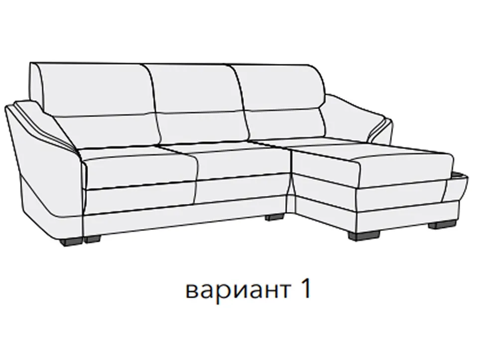 Диван Берг угловой 251 см — отличительные особенности данной модели, фото 6