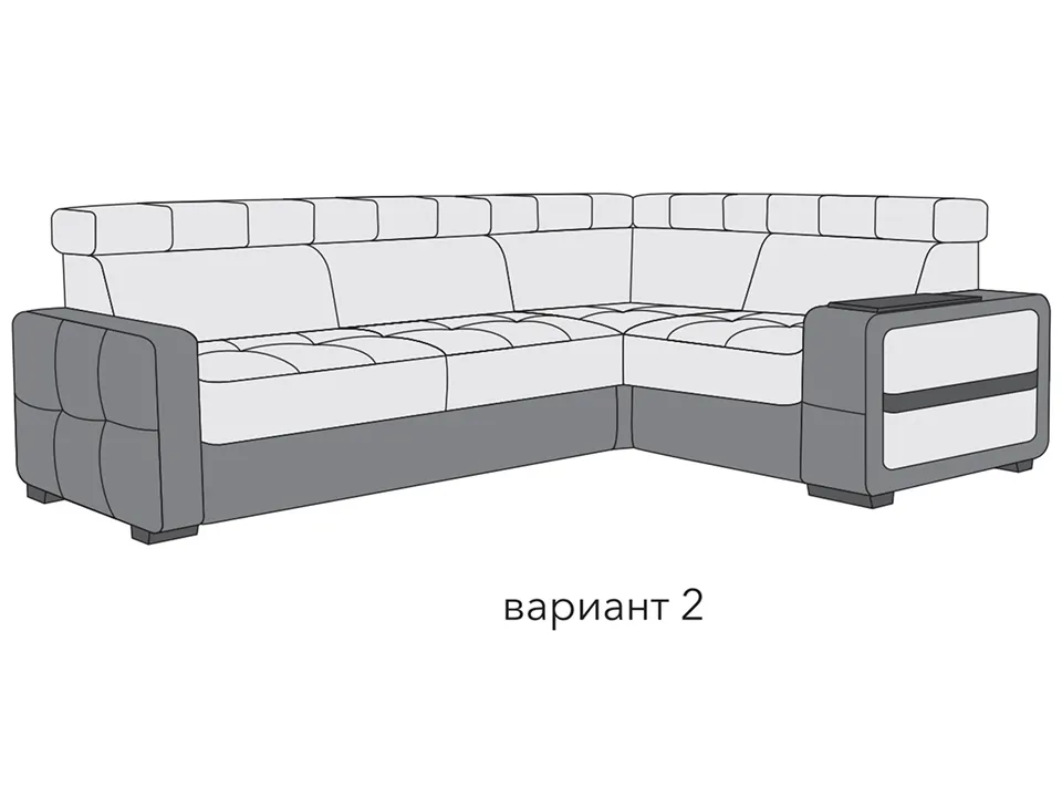 Диван Карат Люкс прямой 227 см — отличительные особенности данной модели, фото 3