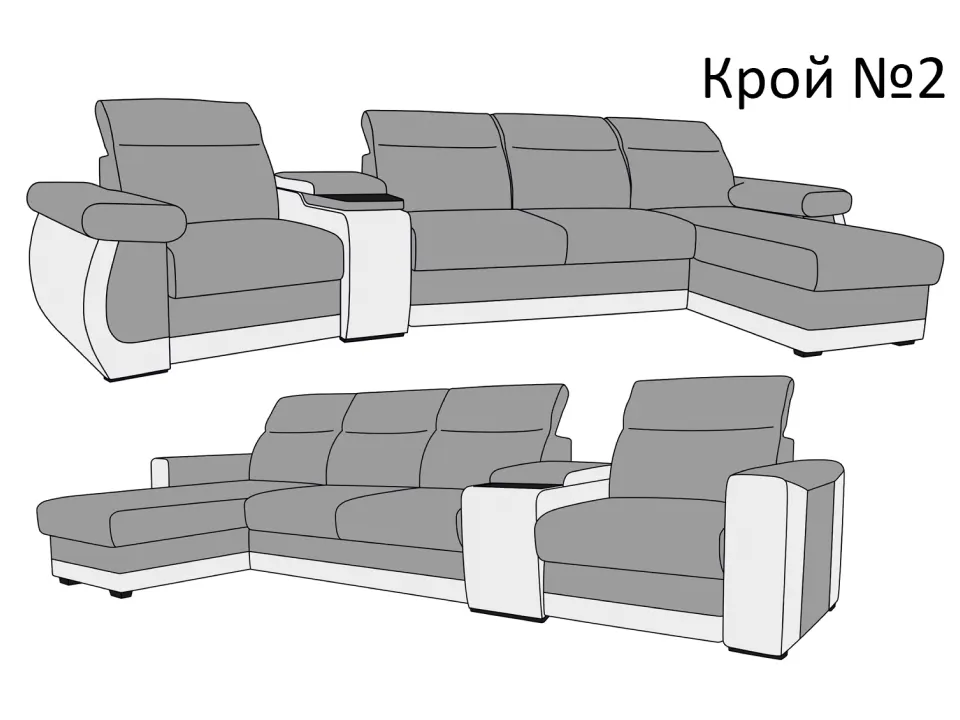 Диван Браво Уют прямой 314 см — отличительные особенности данной модели, фото 2