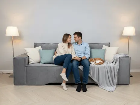 Диван Цезарь мод.4 LUX прямой 250 см тик-так / пантограф бархат серый купить в Минске — миниатюра 13