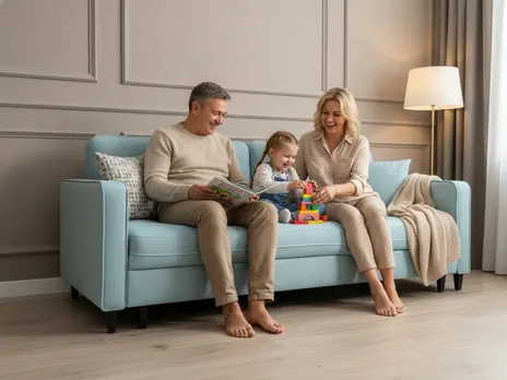 Диван Вернамо прямой 220 см бирюзовый тик-так / пантограф бархат купить в Минске — миниатюра 11