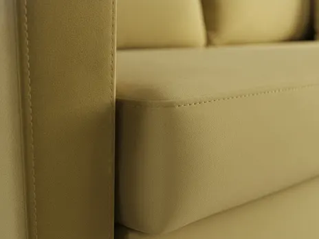Диван-кровать Эльф прямой 180 см зеленый пума бархат купить в Минске — миниатюра 2