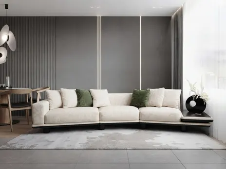 Рифленая бамбуковая панель Master textile grey 2800×140×15 мм (1 шт = 0,392 кв.м) Панели стеновые и потолочные серый купить в Минске
