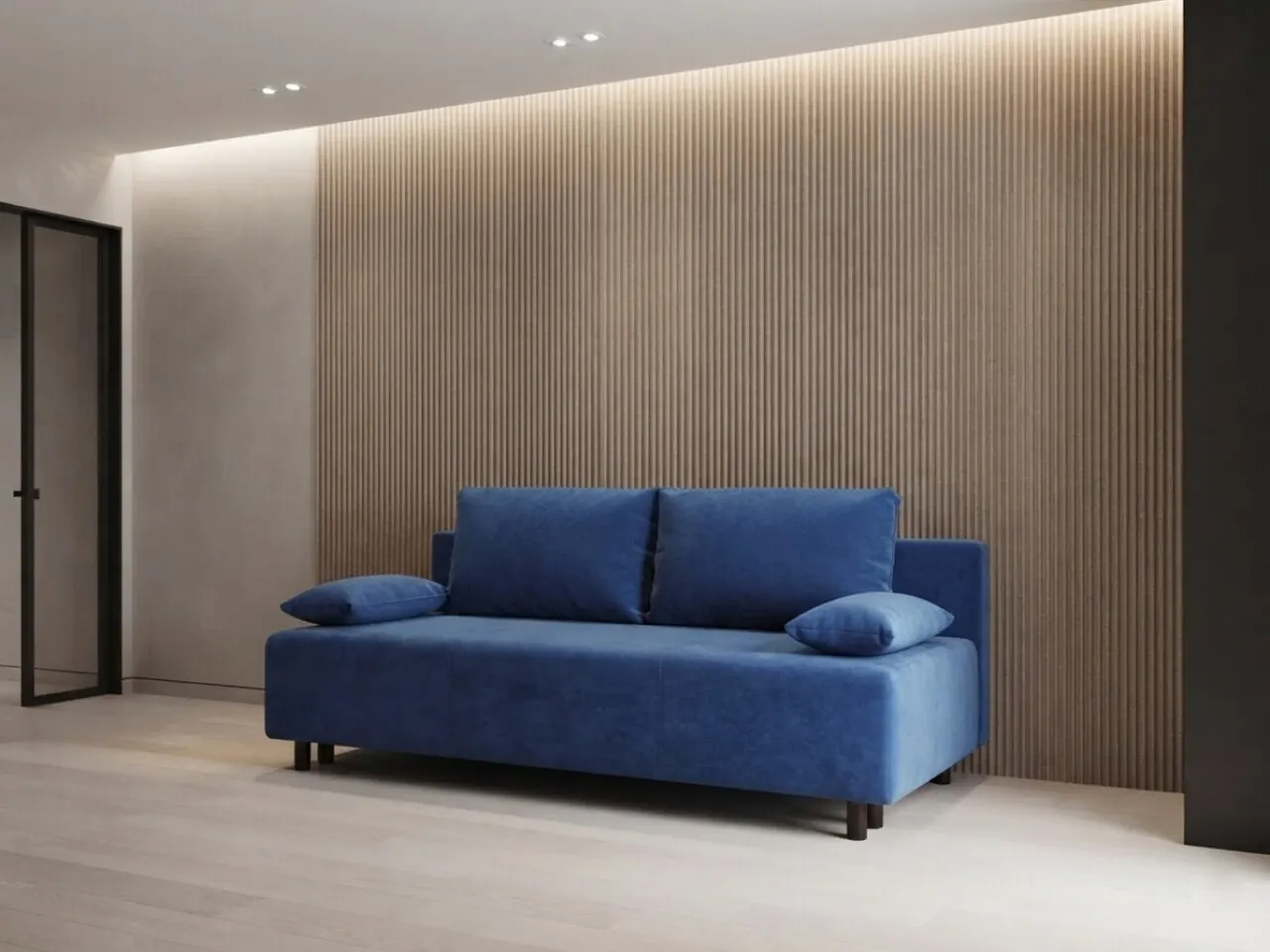 Рифленая бамбуковая панель Line borneo beige 2800×140×8 мм (1 шт = 0,392 кв.м)