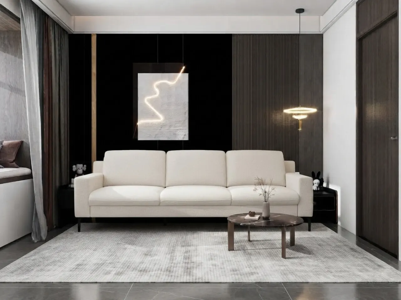 Рифленая бамбуковая панель Line borneo brown 2800×140×8 мм (1 шт = 0,392 кв.м)