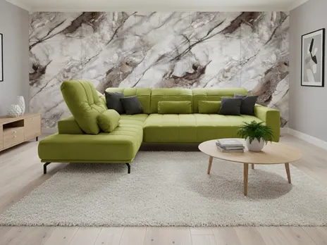 Стеновая бамбуковая панель Arabesca glossy C connect Арабеска глянцевый 2800×1100×5 мм (1 шт = 3,08 кв.м) Панели стеновые и потолочные бежевый купить в Минске