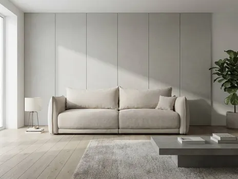 Стеновая бамбуковая панель Paint Light Grey Краска светло-серая 2800×1080×8 мм (1 шт = 3,024 кв.м) Панели стеновые и потолочные серый купить в Минске