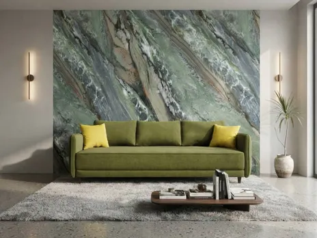 Стеновая бамбуковая панель Nepal glossy B connect Непал глянцевый 2800×1080×8 мм (1 шт = 3,024 кв.м) Панели стеновые и потолочные зеленый купить в Минске