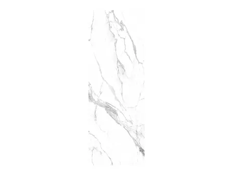Стеновая бамбуковая панель Calacatta White glossy C connect Калакатта белый глянцевый 2800×1100×5 мм (1 шт = 3,08 кв.м) Панели стеновые и потолочные купить в Минске — миниатюра 2