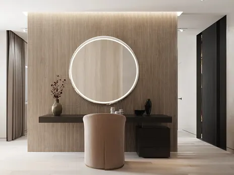 Рифленая бамбуковая панель Line borneo beige 2800×140×8 мм (1 шт = 0,392 кв.м) Панели стеновые и потолочные бежевый купить в Минске — миниатюра 4