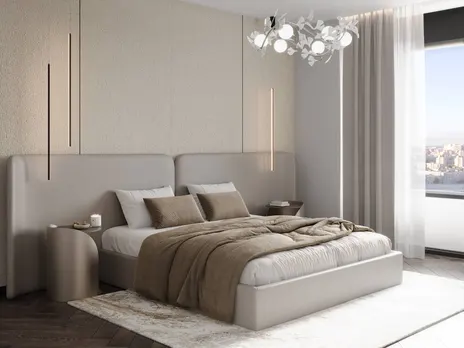 Стеновая бамбуковая панель Plane textile beige carbon matt Ровный текстиль бежевый 2800×1080×8 мм (1 шт = 3,024 кв.м) Панели стеновые и потолочные купить в Минске — миниатюра 4