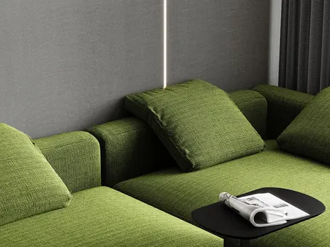 Рифленая бамбуковая панель Master textile grey 2800×140×15 мм (1 шт = 0,392 кв.м) Панели стеновые и потолочные серый купить в Минске — миниатюра 4