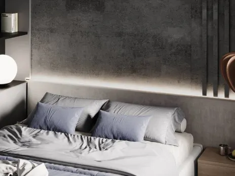 Стеновая бамбуковая панель Cemento Dark carbon matt Цемент темный карбон матовый 2800×1080×8 мм (1 шт = 3,024 кв.м) Панели стеновые и потолочные серый купить в Минске — миниатюра 5