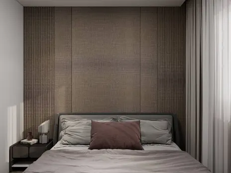 Стеновая бамбуковая панель Plane textile grey carbon matt Ровный текстиль серый 2800×1080×8 мм (1 шт = 3,024 кв.м) Панели стеновые и потолочные купить в Минске — миниатюра 8