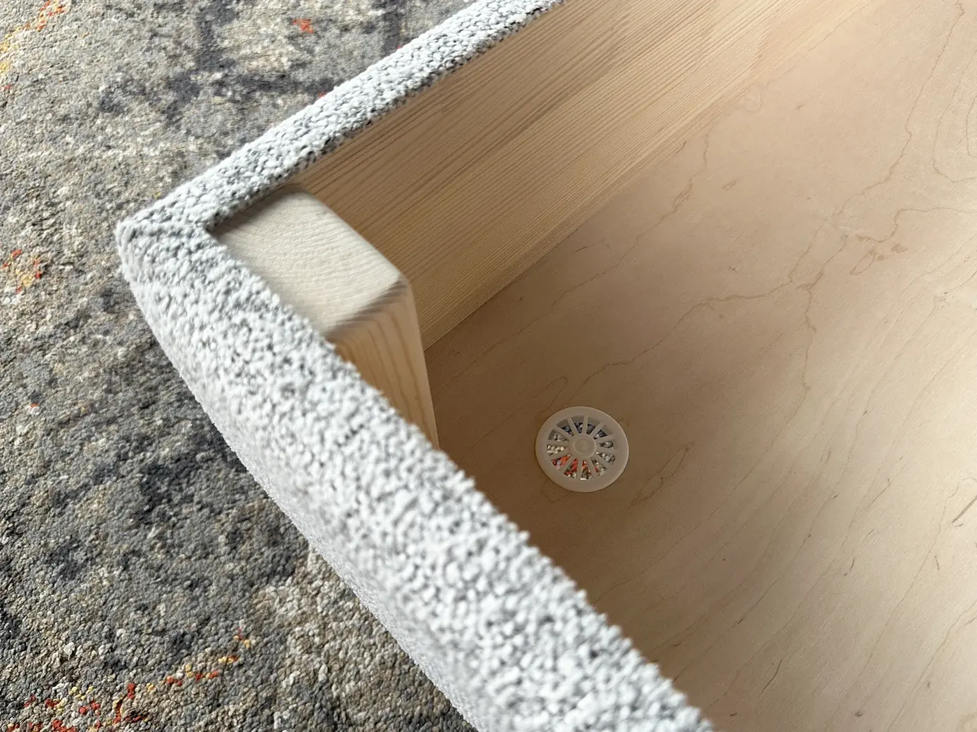 Диван Айва Омега угловой 260 см розовый тик-так / пантограф микровелюр розовый купить в Минске — миниатюра 11