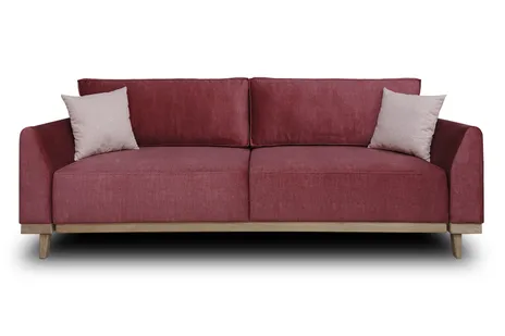 Диван Токко Вог прямой 235 см оранжевый тик-так / пантограф микровелюр оранжевый купить в Минске