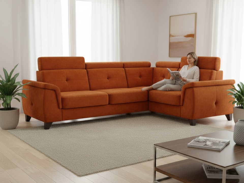 Диван Кватро угловой 273 см (фото 3) — купить по выгодной цене в Минске