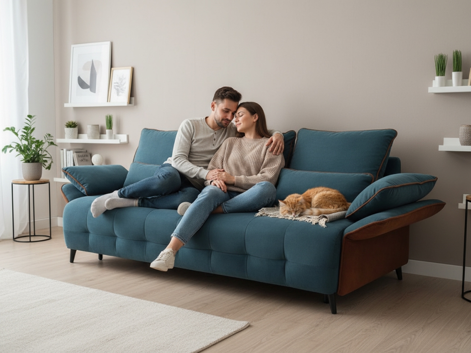 Диван Валенсия прямой 215 см зеленый (фото 10) — купить по выгодной цене в Минске