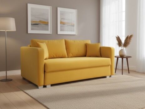 Диван Эльф прямой 180 см желтый — купить по выгодной цене в Минске