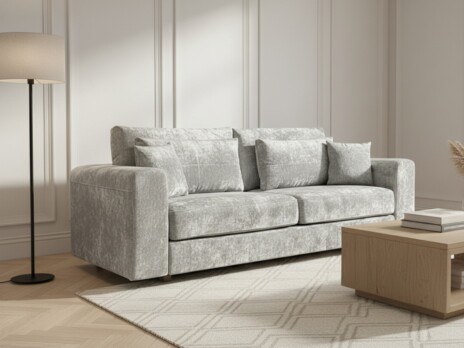 Диван Рена прямой 238 см серый — купить по выгодной цене в Минске