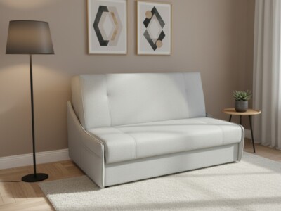 Диван Сити 160 без подлокотников прямой 171 см серый микровелюр — купить по выгодной цене в Минске