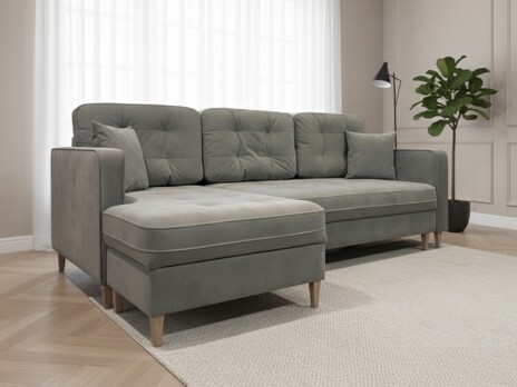 Диван Вернамо угловой 230 см Мосс цвет шалфей — купить по выгодной цене в Минске