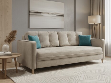 Диван Вернамо прямой 220 см Фелини кофейный — купить по выгодной цене в Минске