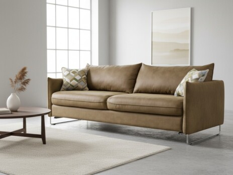 Диван Мега прямой 222 см коричневый — купить по выгодной цене в Минске